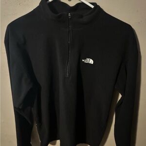 The North Face Black Half-Zip Fleece